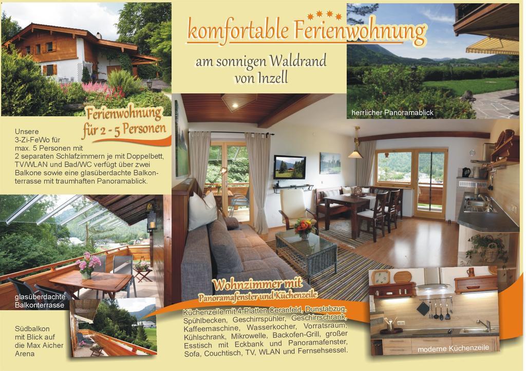 Ferienwohnung Am Roemerweg Wald Inzell Exterior foto